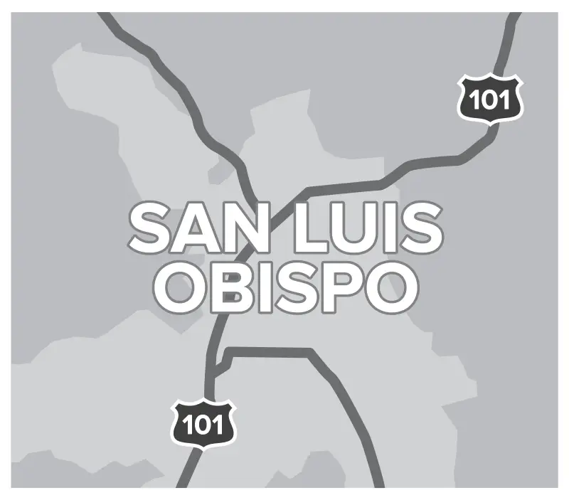 Map of San Luis Obispo